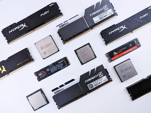 SSD, HD e memórias RAM