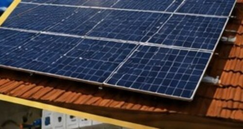Painel solar instalado pela GKF